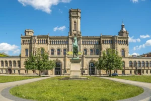 Façade d’un établissement universitaire européen
